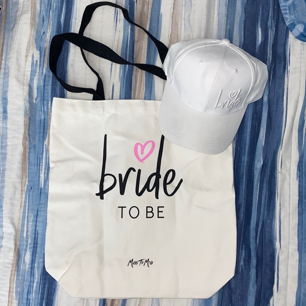Bride Tote and Hat